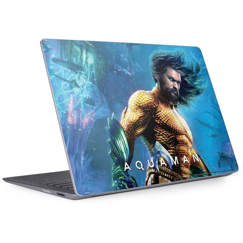 DC Comics Aquaman Movie Arthur Curry Poster Surface Laptop 2 Skin